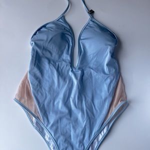 Victoria Secret baby blue one piece bikini